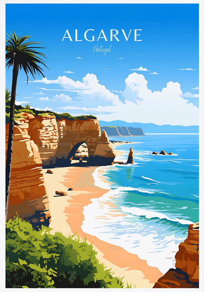 Denmark Portugal Holland Travel Poster Copenhagen Madeira Porto Canvas Painting Wall Art HD Picture for Living Room Home Decor