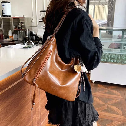 Multifunctional Tee-Use Women's Tote Bag Commuter Oulder Bag Crossbody Bag Faionable Versatile 2025 New Style Bolso Mujer Purse