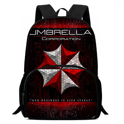 Backpacks Movie Residents Evil Boys and Girls Student Birthday Gift Child School Bags Large Capacity Camping Durable Rucksack