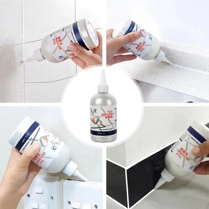 Waterproof Tile Repair Filler Seam Beauty Agent Ceramic Tile Grout Repair Fill Gaps Kitchen Bathroom Specific Mildew Proof