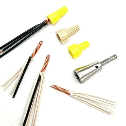 Wire Twisting Tools Quickly Twister Electrician Artifact for Power Drill Drivers Twisted Connector Cable Device Multi-tool -----