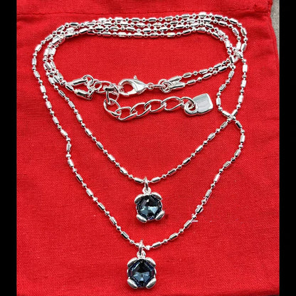 Jewelry Handmade Se . Necklaces and bracelets in gold/silver tones with crystal pendants and chain designs.