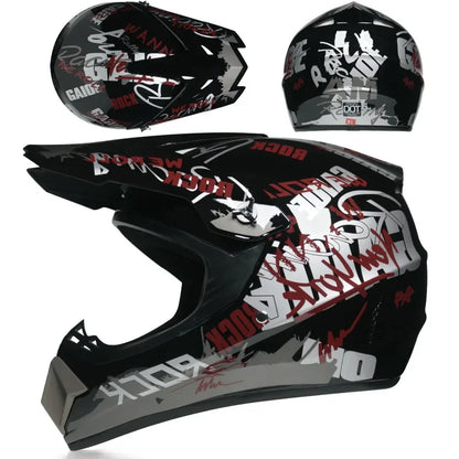Motorcycle Helmet Children Off-road Helmet For Kids child MotoBike Downhill AM DH Cross safety Helmet Capacete Motocross Casco