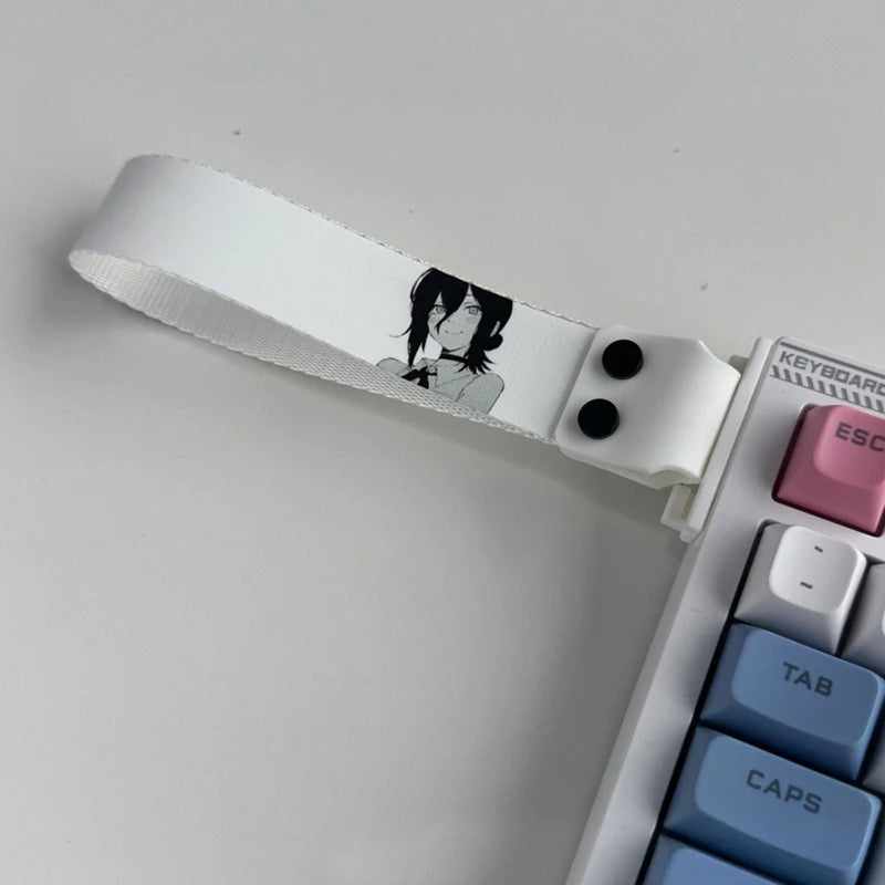 Fashion Keyboard Ribbon Mechanical Keyboard Strap Universal Personalized Anime Keyboard Ribbon Keyboard Decor Accessories