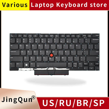 Replacement US/RU Russian Laptop Keyboard For Lenovo ThinkPad Lenovo X1 Nano Gen1 X1 Nano Gen2 With Backlit