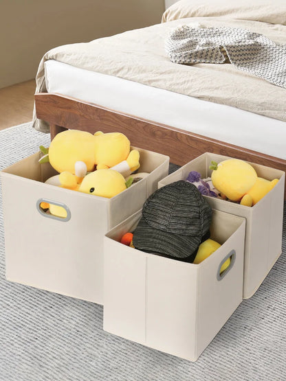 Square id Storage Box Home Dormi Staable Storage Bin Bookcase Storage Box Toy Miscellaneous Item Organizer Basket