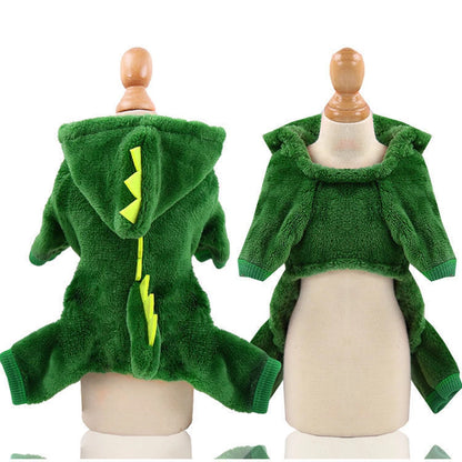 Small And Medium-Sized Dog, Dog, Cat, Pet Supplies, Clothing, Autumn And Winter Cotton Clothes, Transformation Clothes