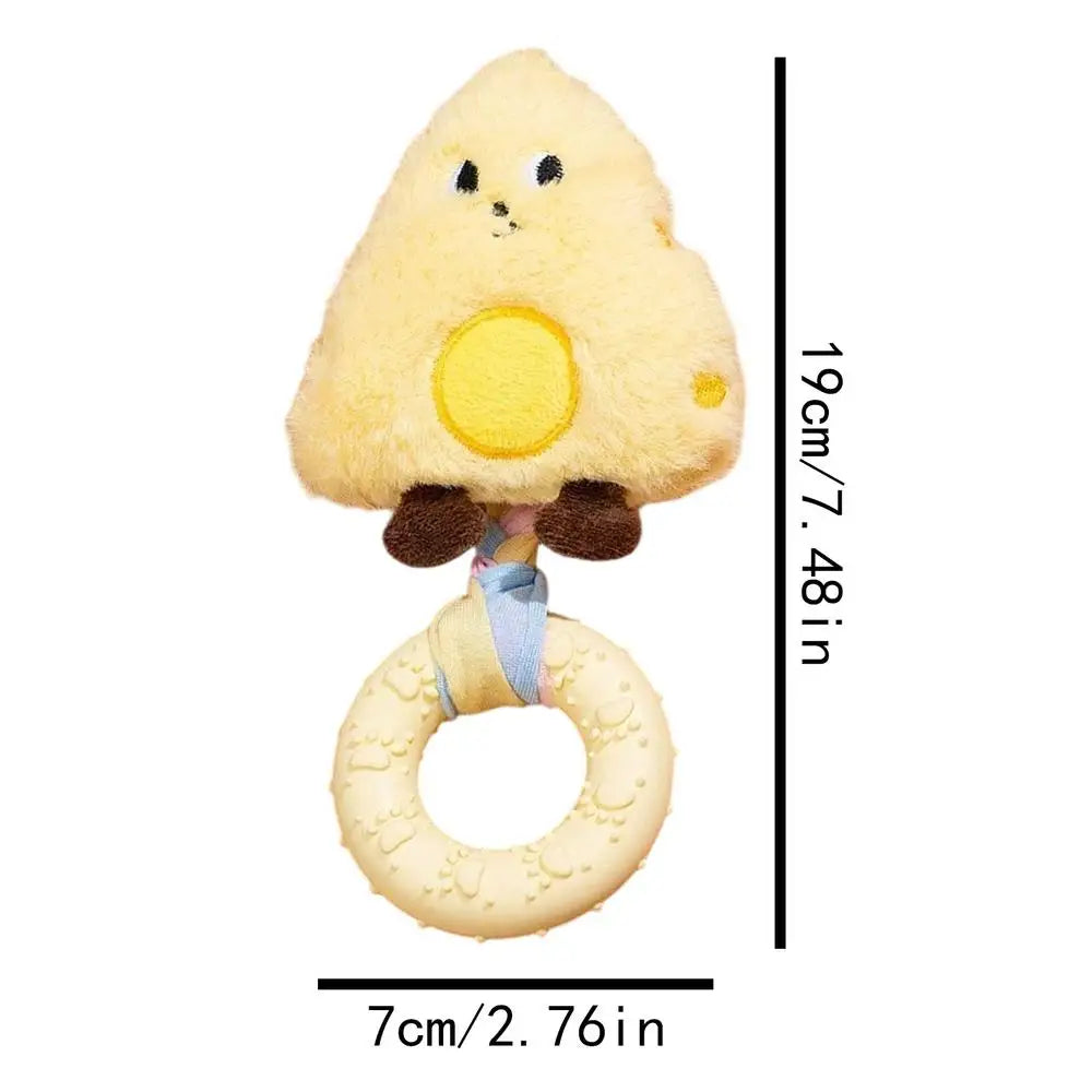 Dog Toys Rubber Plush Toys Dog Biting & Teething Relief Toys Pet Products Clean Teeth Interactive Dolls Sound Bite Pets Supplie