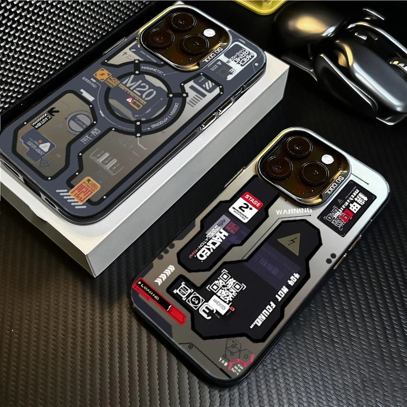 Mecha-Style Graffiti Phone Case for Xiaomi 14T 14 12T 13T Pro 12 13 11 Lite 5G Case for Xiaomi Mi 14 13T 12T 14T Pro Matte Cover