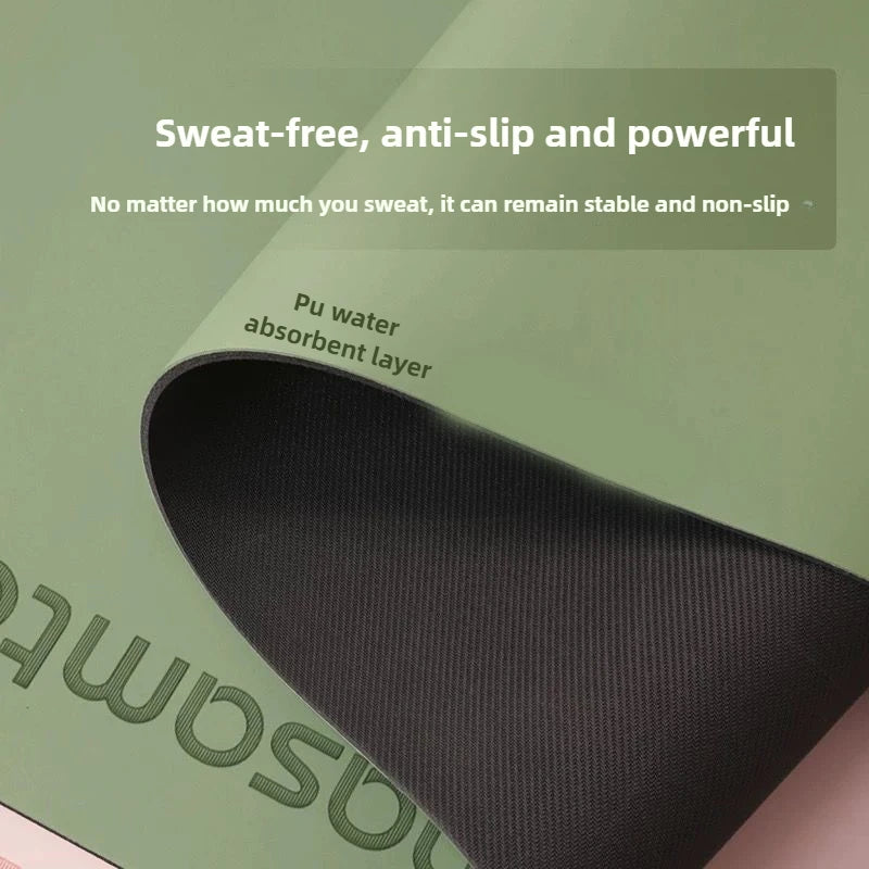 Pilates Equipment Yoga Mat Professional - Extra Thick Rubber Non-Slip for Women Weight Loss, Sport Fitness Mat 요가매트