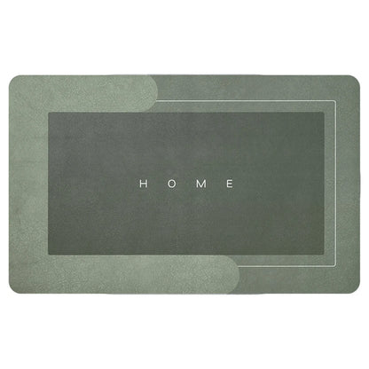 Absorbent Floor Mat Quick Drying Bathroom Mat Non-slip Floor Door Carpet Easy To Clean Home Oil-proof Kitchen Mat