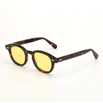 Lemtosh Sunglasses Man Johnny Depp Polarized Sun Glasses Woman Luxury Brand Vintage Acetate Frame Driver's Shade