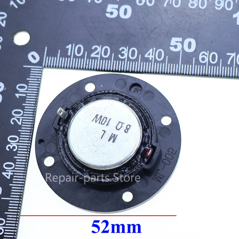 1 piece 52MM Round Audio Speaker 4 Ohm/8 Ohm 10W-20W Tweeter Speakers Silk Membrane HIFI Music DIY Bluetooth Hifi Loudspeaker