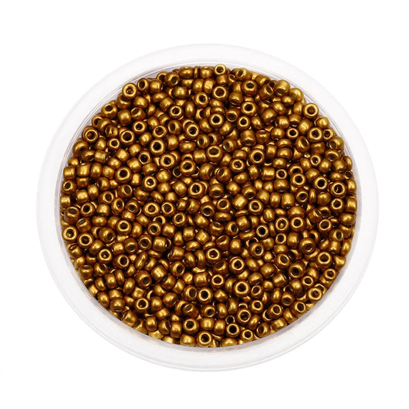 1000/500pcs 3/4mm Glass Seed Beads DIY Accessories Jewellery Making Materials Supplies Pony Bead For Craft Bracelets Jewelry