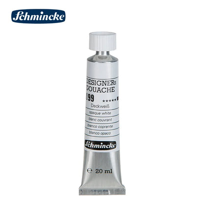Germany Schmincke Designer Gouache Paint Tube 20ml Opaque Gouache Paint Professional Artist 48 Colors Drawing Art Supplies Cute
