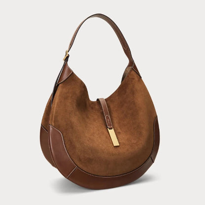 New Suede Vintage Women Shoulder Bag Luxury Women Bags Ladies Large Capacity Tote Underarm Bag Large Capacity Tote Bag