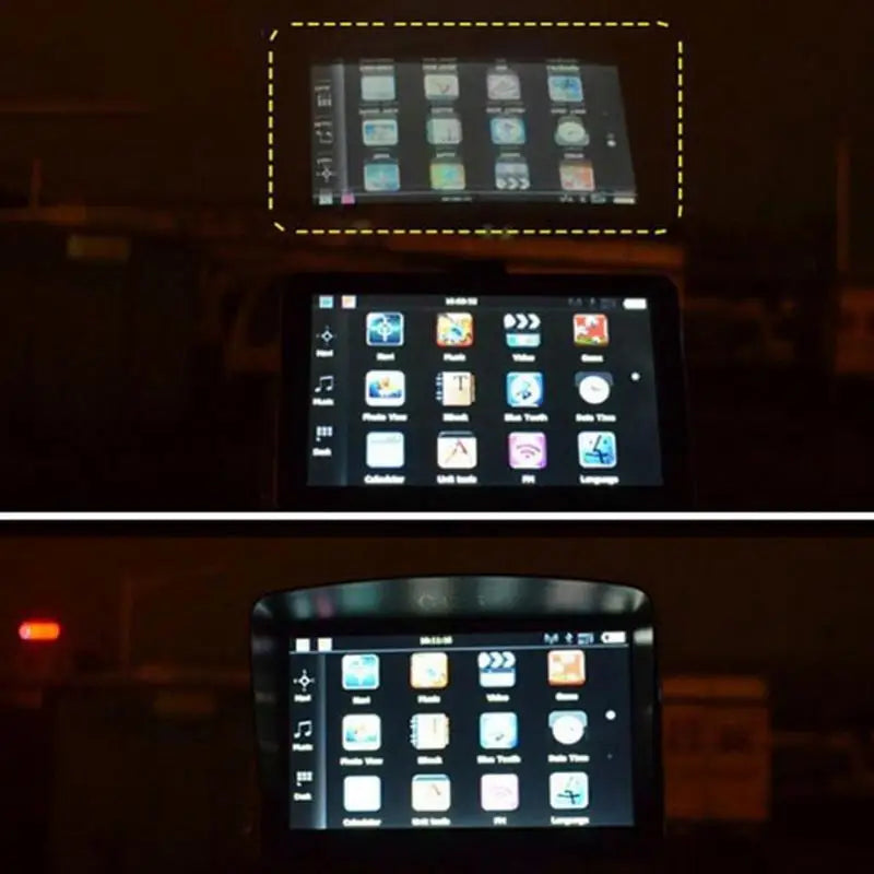 GPS Navigation Visor For Car Navigation Visor Sunshade GPS Glare Reducing Visor Sunshade For 5 Inch GPS Accessories Navigation
