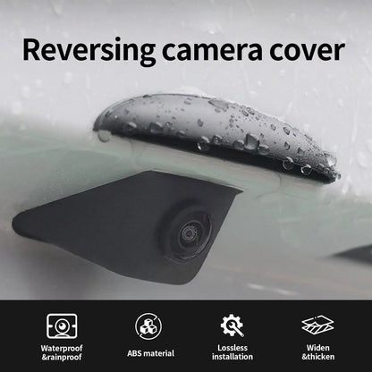 Car Rear Camera Rain Cover Auto Camera Protective Shield Trunk Camera Rain Covering for Rainy Days Winter Scooters Van Truck