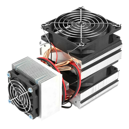 Cooling Air Cooling Radiator DIY Fridge Cooler System 20A 180W Semiconductor Mini Air Conditioner DC 12V Peltier Refrigeration