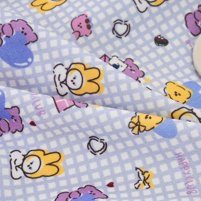 Pet Clothing Cartoon Animals Hearts Small Dogs Four Legged Clothes 2026 Spring Summer Thin Dog Home Clothes