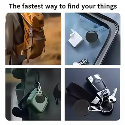 AirTag Bluetooth Tracker|IPX5 Waterproof|Find My iPhone Compatible | for Keys, Pets, Luggage, Elderly & Kids | Mini GPS Locator