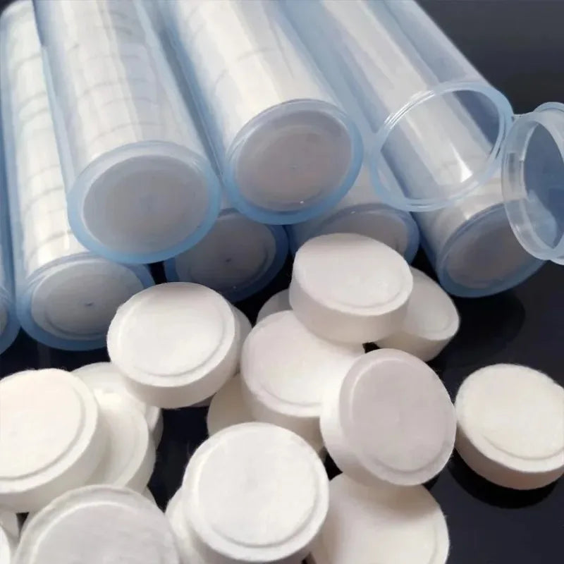 1/2 Roll Expandable Compressed Towels, Non-Woven Portable Tissues for Travel, Camping & Outdoor Use