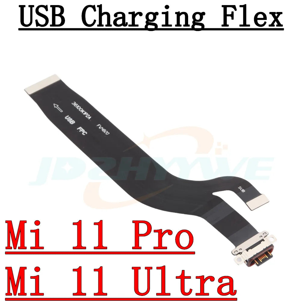 USB Fast Charging Charger Board For Xiaomi Mi 10T 11T 11 Pro Ultra 12 12T 13 Pro Ultra 13T 14 Pro Main Motherboard Flex Cable