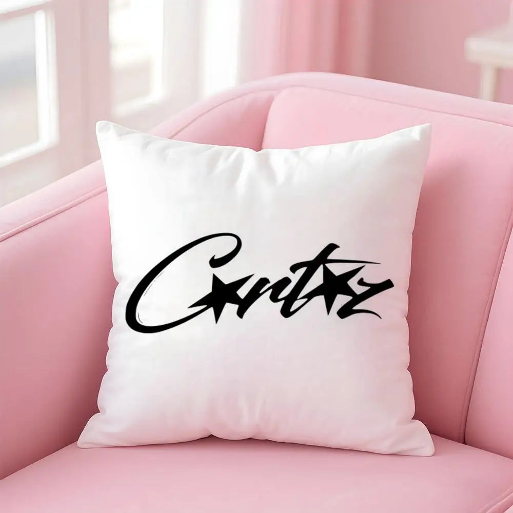 Fashion Brand C-CorteizS Cushion Cover Comfortable Reversible Pillow Cover Ideal for Car Sofa Bedroom & Beyond