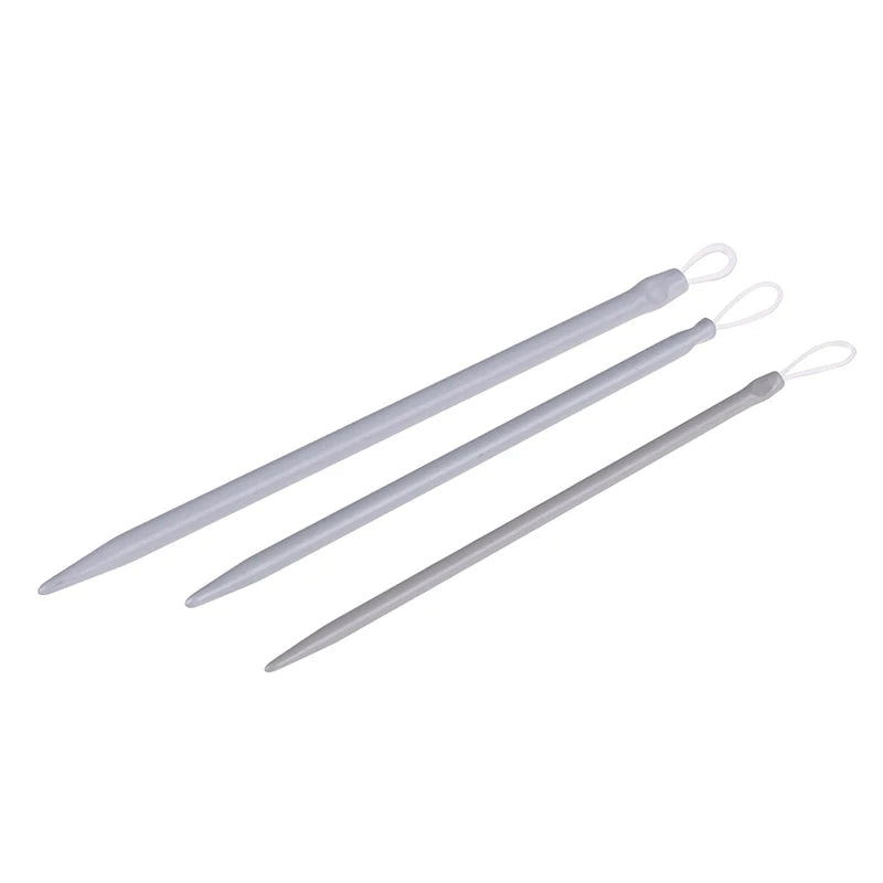 3pcs/set Nylon Wire Knitting Needles Yarn Sewing Needles Apparel Sewing & Fabric Art Craft Wool Thick Knitter