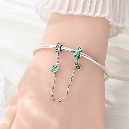 Colorful 925 Sterling Silver Mushroom Rabbit Beads & Toucan Dangle Charm Fits Bracelet Boutique Beautiful Pendant Gifts