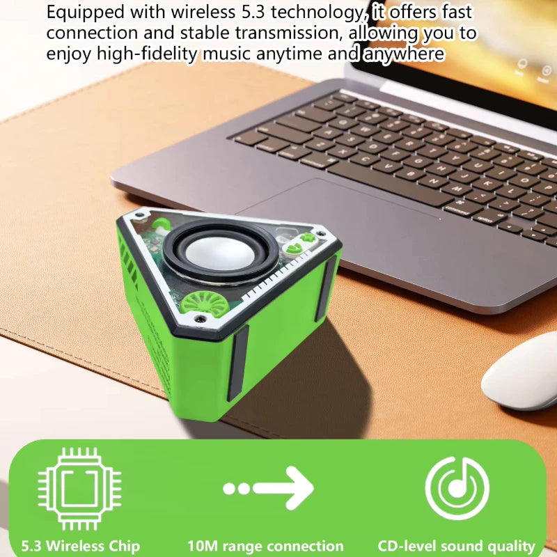 Portable TWS Bluetooth Speaker Audio Subwoofer Mini Wireless Portable Speaker HiFi Music Surrounding Sound Outdoor Loudspeaker