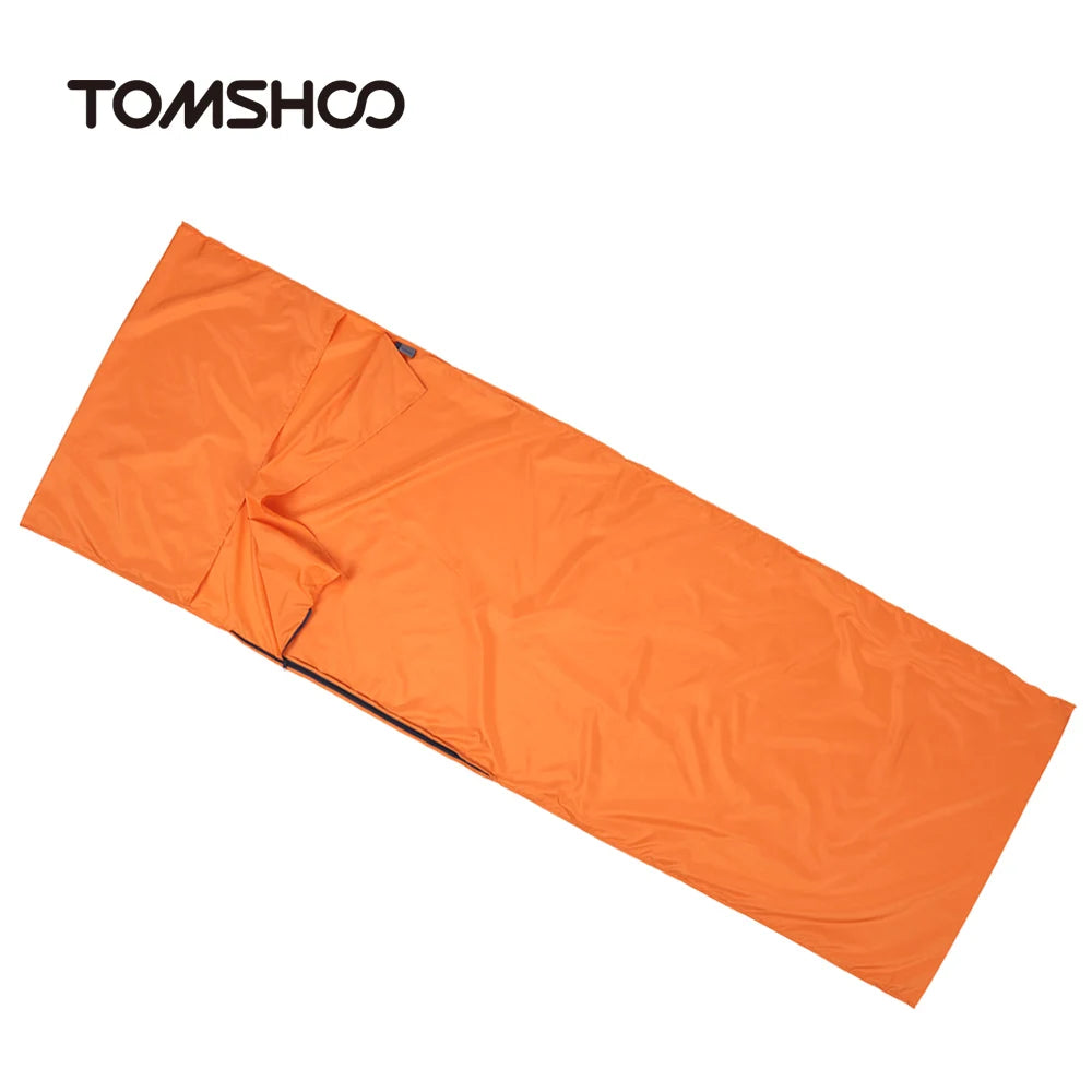 Outdoor Travel Camping Hiking Polyester Pongee Healthy Sleeping Bag Liner with Pillowcase Lightweight Business Trip Hotel