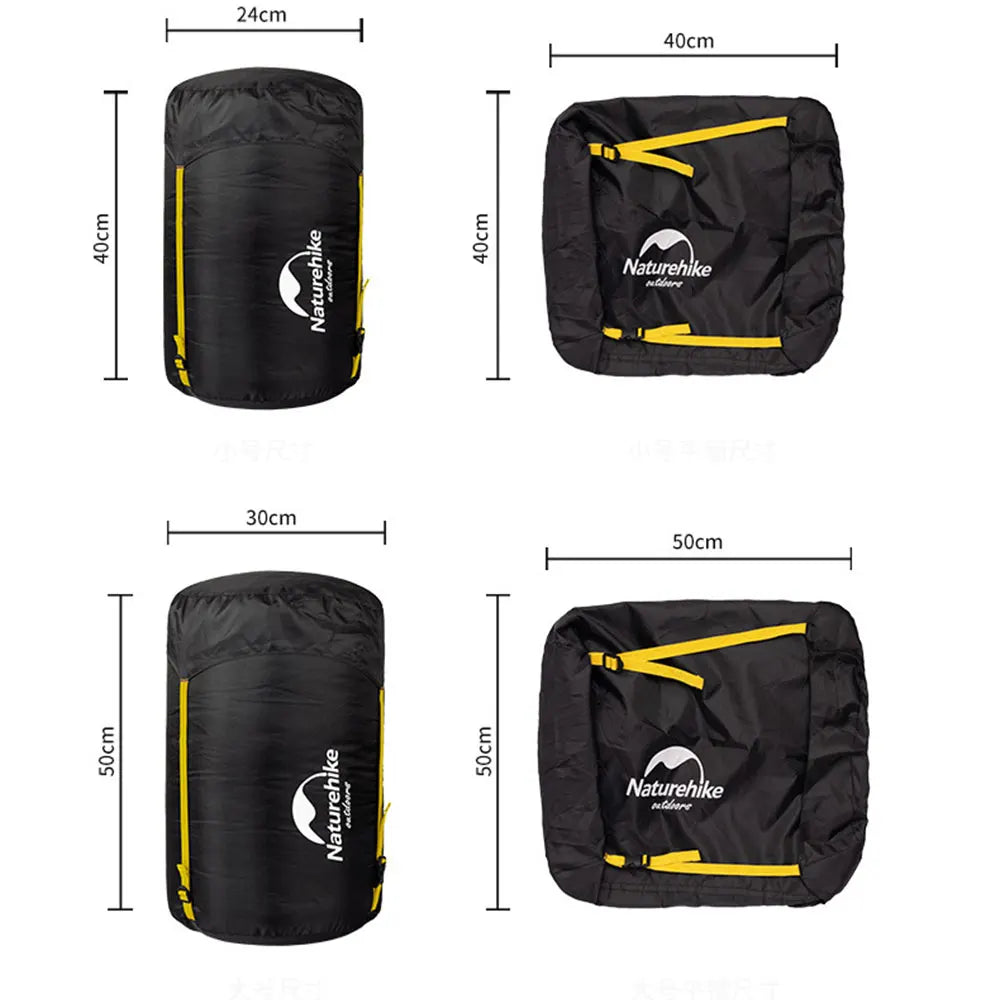 Naturehike Compression Bag For 3-4kg Sleeping Bag Splash-proof Multifunctional Camping Travel Portable Accessories Storage Sack