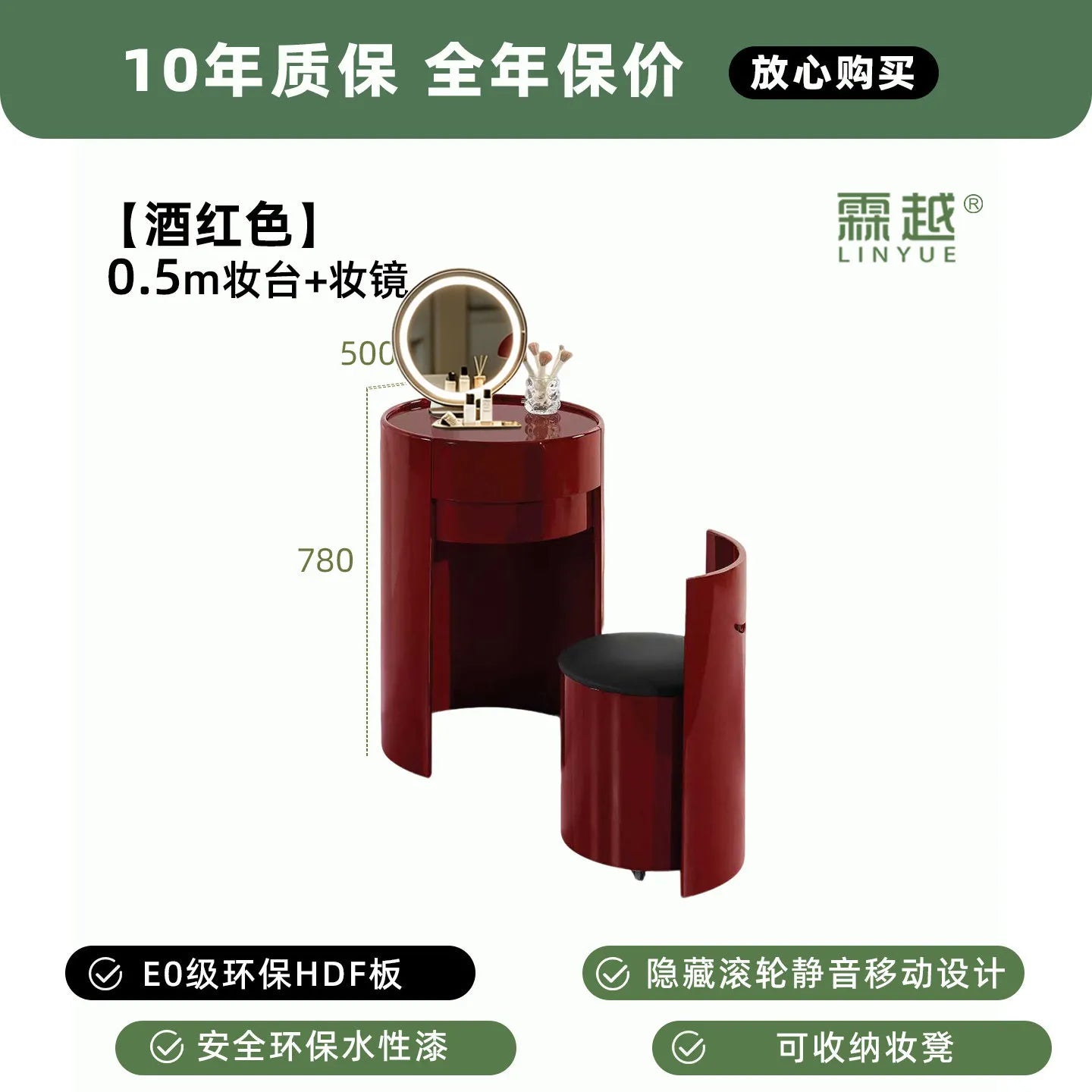 Home Toiletries Luxurious luxury dressers for bedroom makeup vanity table round dressing tables desk dresser Vanities furniture