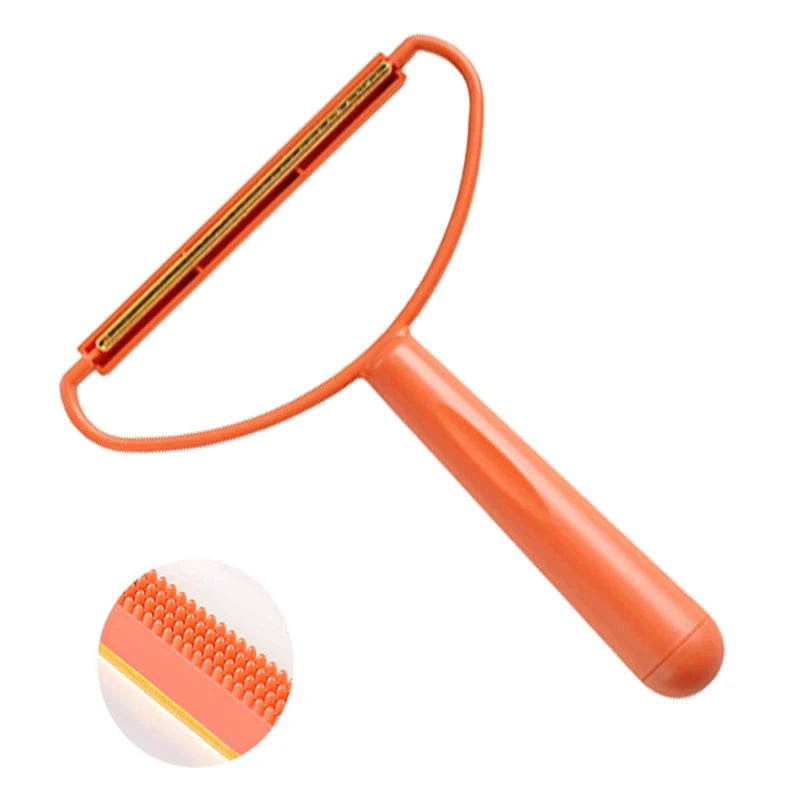 Portable Lint Remover Pet Hair Remover Brush Manual Lint Roller Sofa Clothes Cleaning Lint Brush Fuzz Fabric Shaver Brush Tool