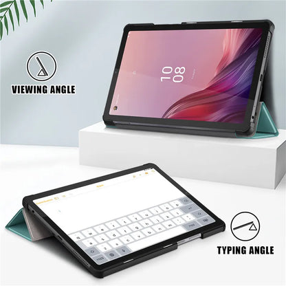 Coque For Lenovo Tab M9 Case 9" Tri-Fold Leather Magnetic Stand Tablet Funda For Lenovo M9 Lenovo Tab M9 tb310fu Smart Cover