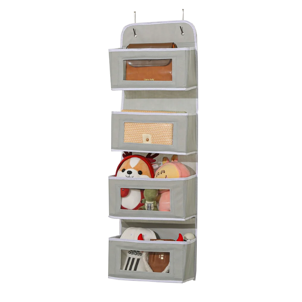 Over-The-Door Hanging Organizer - Extra Large Multi-Layer Storage Bag for Toys Dorm Room Essentials & Closet Organization System