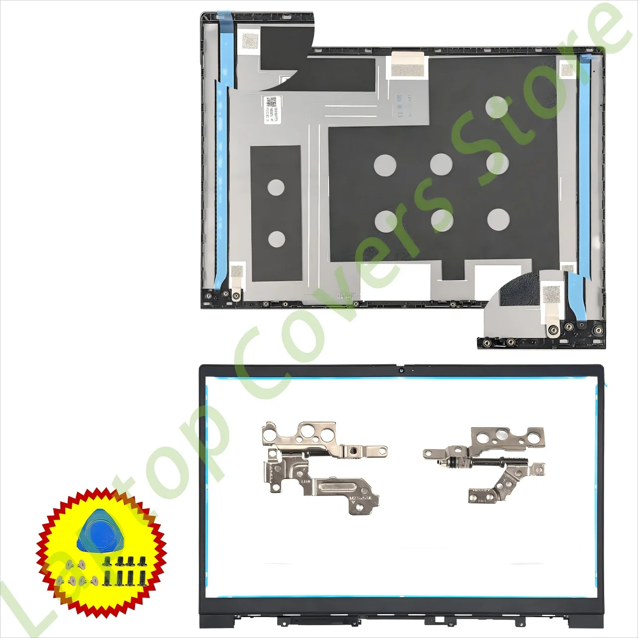 New Lid For ThinkBook 15 G2 ITL 15 G2 ARE LCD Back Cover 5CB1B34808 Front Bezel 5CB1B34809 Hinges Hingcover Replace