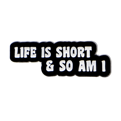 I'm NICER THAN MY FACE LOOKS Quote Enamel Pins ADHD Brooch Badge on Backpack Lapel Pin Costume Accessories Fashion Jewelry Gifts