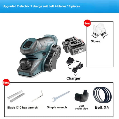 Cordless Planer Brushless Motor  Power Tools Electric Router Trimmer Wood Cutting Machines