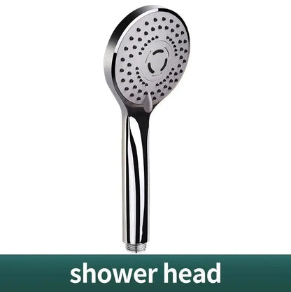 Bathroom Pressurized Hand Shower Package Accessories Shower Nozzle Large Water Output 5 Models Universal Adaptation Save Water