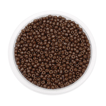 1000/500pcs 3/4mm Glass Seed Beads DIY Accessories Jewellery Making Materials Supplies Pony Bead For Craft Bracelets Jewelry