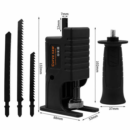 Portable Reciprocating Saw Adapter Electric Drill To Electric Saw For Wood Metal Cutting Tool With Saw Power Tools
