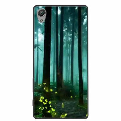 For Sony Xperia X Case F5121 Fashion Soft TPU Silicone Back Cases for Sony Xperia X Cover Protective Funda XperiaX Cartoon F5122