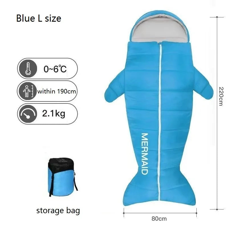 Ultralight Sleeping Bag Camping Sleeping Bag for Kids and Adults Sleeping Bag Camping Vacuum Bed Camping Accessories S/M/L size