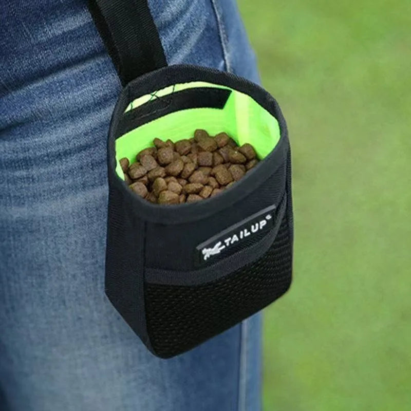 Large Capacity Wear-Resistant Outdoor Portable Dog Snack Training Bag Durable Waist Bag for Puppy Pet Supplies