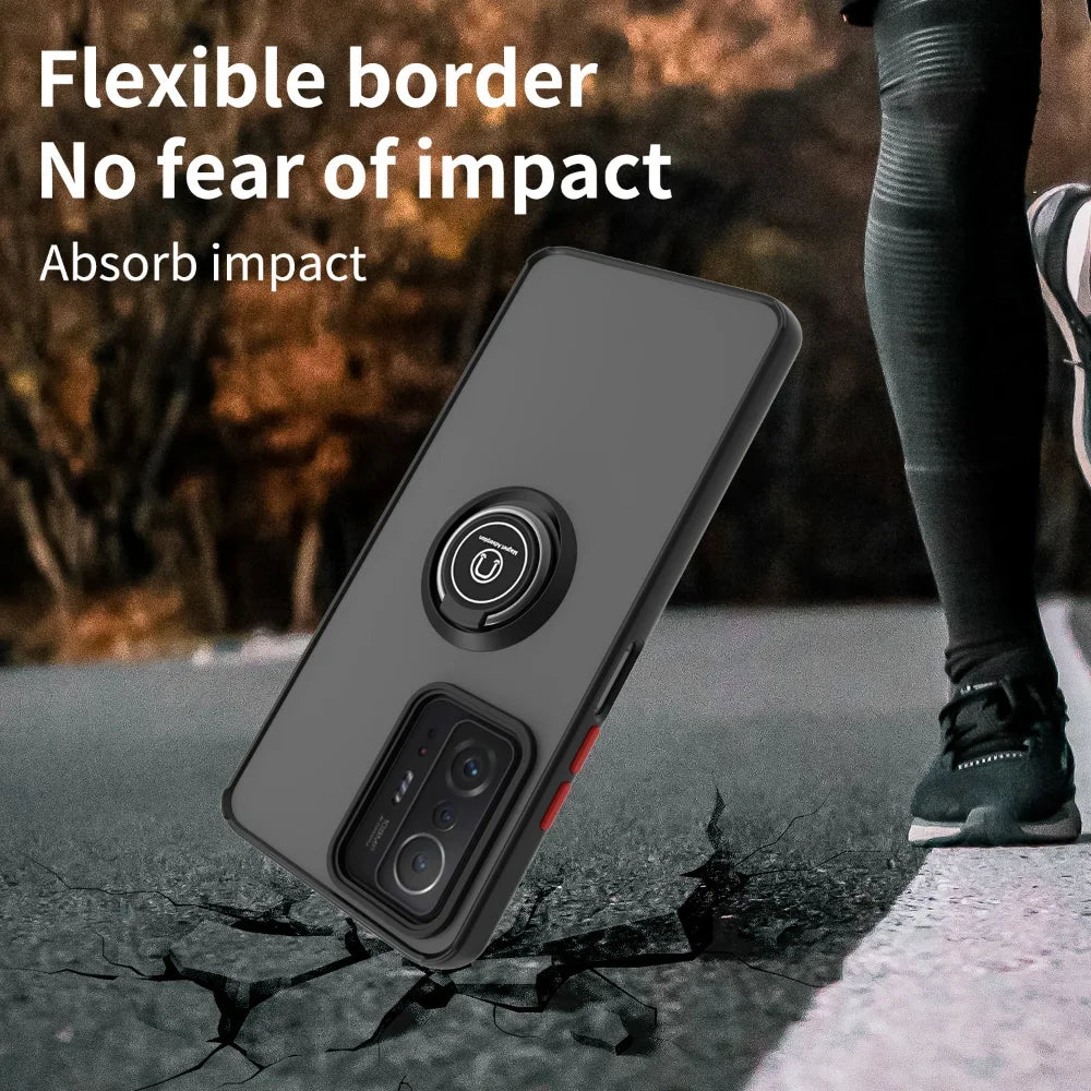 Shockproof Case For Xiaomi 15T 14T 13T 12T 11T 12X 15 14 13 12 Mi 11 Lite 5G NE 10T 9T Pro 11i Translucent Magnet Case Cover