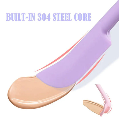 Lotion Beauty Tools Cream Cosmetic Kitchen Accessories Makeup Brushes Deep Bottle Scraper Silicone Spatula Cosmetics Spoon