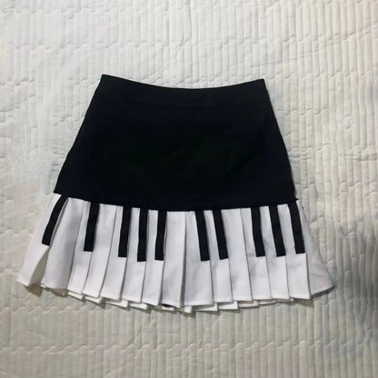 Japanese Y2k Cute Ruffled Plaid Skirt Punk Rock Subculture Cake Skirts Japanese Preppy Style Casual New 2025 Women Skirts