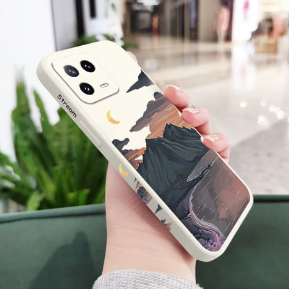 Beautiful River Phone Case For Xiaomi Mi 17 15 14 14T 13 12 12X 12T 12S 11 11T Ultra 10 10T 9 9T Pro Lite Liquid Silicone Cover